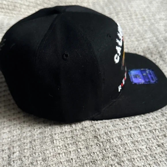California Republic Black Snapback Hat - Picture 3 of 6